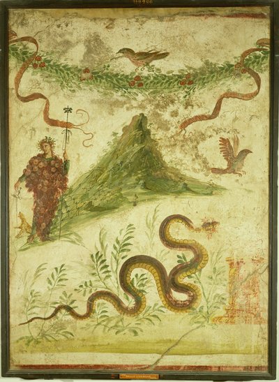 Bacchus and Mount Vesuvius, Roman by Roman